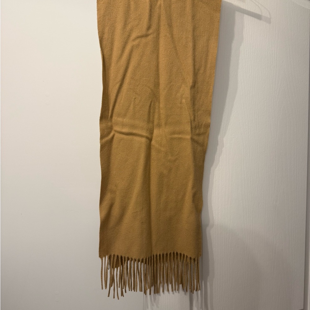 Nordstrom Camel Cashmere Scarf